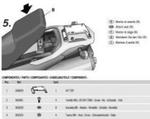 SHAD S0VS12ST stelaż kufra centralnego SUZUKI DL650 V-STROM 04-10, DL1000 02-10, Kawasaki KLV1000 05-07 SHAD S0VS12ST stelaż kufra TYŁ SUZUKI V-STROM DL sklep MOTORUS.PL w sklepie internetowym Motorus.pl