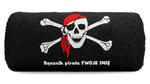 Ręcznik 100x50 z haftem - Ręcznik pirata + Imię Czaszka Czarny w sklepie internetowym sklep.pat15.net