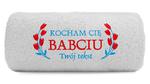 Ręcznik na dzień Babci z haftem Kocham Cię Babciu 140x70 w sklepie internetowym sklep.pat15.net