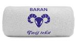 Znak zodiaku Baran - Duży Ręcznik z haftem 140x70 w sklepie internetowym sklep.pat15.net