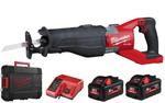 Pilarka szablasta Milwaukee M18FSX FUEL™ SAWZALL™ aku. 2x 8 Ah, ładowarka, walizka w sklepie internetowym ŚwiatNarzędzi.pl