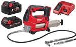 Smarownica akumulatorowa Milwaukee M18GG HEAVY DUTY 2x aku. 18V: 5,0Ah i 2,0 Ah szybka ładowarka w sklepie internetowym ŚwiatNarzędzi.pl