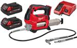 Smarownica akumulatorowa Milwaukee M18GG HEAVY DUTY 2x aku. 18V 2,0 Ah szybka ładowarka w sklepie internetowym ŚwiatNarzędzi.pl