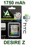 BATERIA HTC Desire ZLi-Ion /1750 mAh / 3.7V / Andida / zamiennik: Desire Z, Mozart, Vision, BA-S450, INCREDIBLE S, w sklepie internetowym Batteryworld.eu