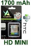 BATERIA HTC HD mini /1700 mAh / 3.7V / Andida / zamiennik: A6366, A6380, Aria, Gratia, HD Mini, HD Mini US, Liberty, Photon, T5555, DOPOD: A6380, G9, w sklepie internetowym Batteryworld.eu