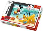 TREFL PUZZLE 30 MIKI I PLUTO NA PLAŻY 18207 w sklepie internetowym Malutek