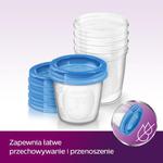 Avent Pojemnik VIA 180 ml + pokrywki SCF 619/05 w sklepie internetowym Malutek