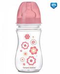 Canpol 35/217 Newborn baby 240ml EasyStart Antykolkowa butelka szerokootworowa KWIATKI w sklepie internetowym Malutek