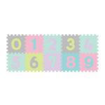 Baby ono PUZZLE PIANKOWE 10szt CYFRY PASTEL 274/02 w sklepie internetowym Malutek