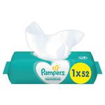 Pampers Sensitive Chusteczki Nawilżane 52 szt. w sklepie internetowym Malutek