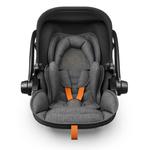 KIDDY EVOLUNA i-SIZE 2 Fotelik samochodowy 0-13kg z bazą Stone Grey Melange - Flash Orange w sklepie internetowym Malutek