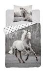 DETEXPOL Pościel 2cz. 160x200 HORSES Konie Koń 3627 A w sklepie internetowym Malutek