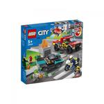 Lego CITY Klocki 60319 Akcja strażacka i policyjny pościg w sklepie internetowym Malutek