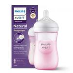 AVENT SCY903/11 Butelka Natural Responsywna 260 ml różowa w sklepie internetowym Malutek