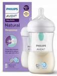 Avent SCY673/81 Butelka Natural 3 Response Airfree 260ml słoniki responsywna w sklepie internetowym Malutek