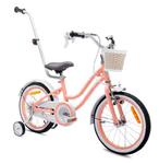 Sun baby Rowerek dla dziew 16" Heart bike morelowy w sklepie internetowym Malutek