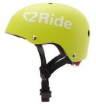 Sun baby Kask rowerowy HEART BIKE Love 2 RIDE rozm. S 50-54cm Lime lampka LED klips magnetyczny w sklepie internetowym Malutek