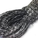 Sznurek sutasz 2mm INDIE melanż lblack silver - 1 m w sklepie internetowym Image-Arte