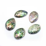 Muszla Paua Abalone Teardrop, 51~56x33~36x8~10mm, Hole: 1mm - 1 szt w sklepie internetowym Image-Arte