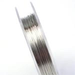 Drut miedziany jubilerski 0,3 mm LIGHT SILVER 10 m - szpulka w sklepie internetowym Image-Arte