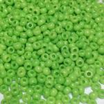 Rocaille 9/0 Czech seed beads - Opaque Lt. Green 53310 - 10 gram w sklepie internetowym Image-Arte