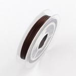 Drut stalowy jubilerski 0,38 mm COCONUT BROWN 10 m - szpulka w sklepie internetowym Image-Arte