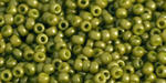 Toho Round 11/0 Opaque-Frosted Pea Green Soup TR-11-1624F 10 gram w sklepie internetowym Image-Arte