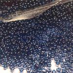 Rocaille 10/0 Czech seed beads - Transparent Lustered Capri Blue 66100 - 10 gram w sklepie internetowym Image-Arte