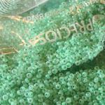 Rocaille 11/0 Czech seed beads - Alabaster Turquoise Green - 50 gram w sklepie internetowym Image-Arte