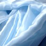 Jedwab naturalny 100 % muślin błękitny szer. 140 cm - 0,5m w sklepie internetowym Image-Arte