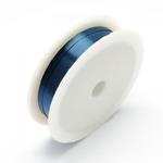 Drut miedziany jubilerski 0,3 mm PRUSIAN BLUE ok. 21 m - rolka w sklepie internetowym Image-Arte