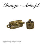 Zapięcie magnetyczne 8,5x21mm w kolorze starego złota 1 szt. w sklepie internetowym Image-Arte