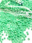 Koraliki Rocaille 9/0 Czech seed beads - Sfinx Opaque Lemon Green 16356 - 10 gram w sklepie internetowym Image-Arte