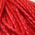 Rzemień pleciony czerwony 3mm - 1m w sklepie internetowym Image-Arte