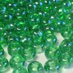 Rocaille 2/0 Czech seed beads - Lustered Transparent Green 50100 -10 gram w sklepie internetowym Image-Arte