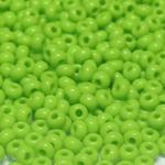 Rocaille 10/0 Czech seed beads - Opaque Soft Green 53310 - 10 gram w sklepie internetowym Image-Arte