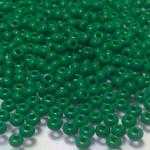 Rocaille 10/0 Czech seed beads - Opaque Green col 53240 - 10 gram w sklepie internetowym Image-Arte