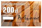 Bon prezentowy o wartości 200zł w sklepie internetowym ArtEquipment.pl