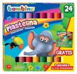 BAMBINO Plastelina 24 kolory + podkładka gratis w sklepie internetowym ArtEquipment.pl