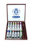 Komplet farb akrylowych SCHMINCKE AKADEMIE 11X60 ML W DREWNIANEJ KASETCE w sklepie internetowym ArtEquipment.pl