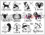 Stempel silikonowy znaki zodiaku Viva Decor 14 x 18 cm w sklepie internetowym TuLuz.pl