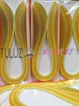 Quilling-paski - 3,5,10 mm odcienie żółto-pomarańczowe w sklepie internetowym TuLuz.pl