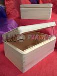 Pudełko drewniane-kuferek wymiary: 20x30cm w sklepie internetowym TuLuz.pl