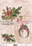 ITD Collection papier ryżowy A4 stroiki na Boże Narodzenie kod.prod.R0187 w sklepie internetowym TuLuz.pl
