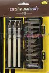 Zestaw ostrzy i 3 skalpele precyzyjne 13 PC Hobby Knife Set w sklepie internetowym TuLuz.pl