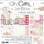 Craft o'clock blok papierów scrapowych Oh, Girl 20,3 x 20,3cm w sklepie internetowym TuLuz.pl