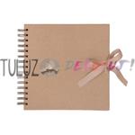 Baza albumowa do zdobienia scrapbook kraft (40 kartek) 20,5 x 20,5 cm w sklepie internetowym TuLuz.pl