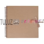 Baza albumowa do zdobienia scrapbook kraft (40 kartek) 30,5 x 30,5 cm w sklepie internetowym TuLuz.pl