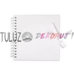 Baza albumowa do zdobienia scrapbook biała (40 kartek) 20,5 x 20,5 cm w sklepie internetowym TuLuz.pl
