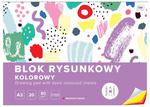 Blok rysunkowy A3 KOLOROWY kolorowe kartki (60037) w sklepie internetowym Tornistry.com.pl